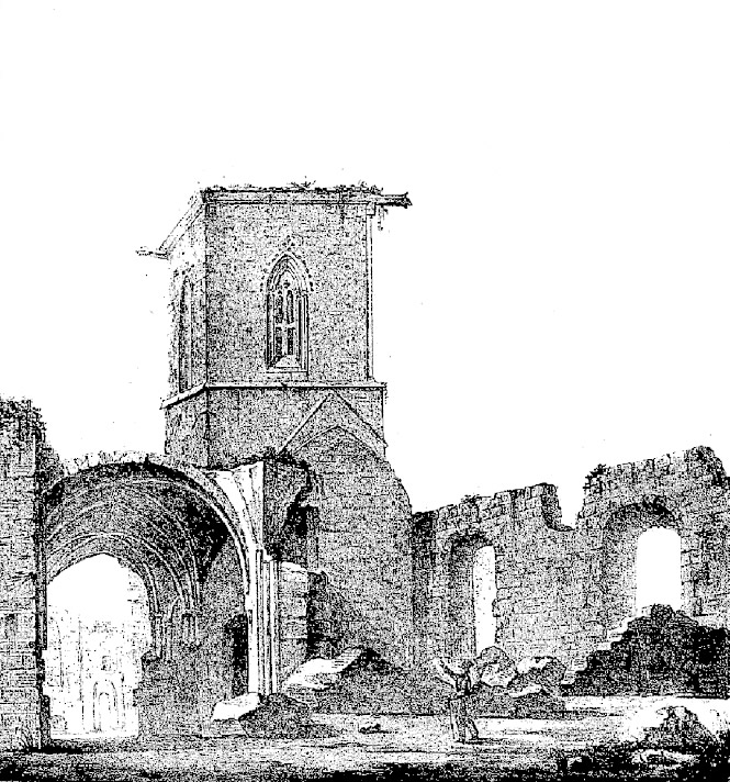 Abbaye de Blanchelande ruines